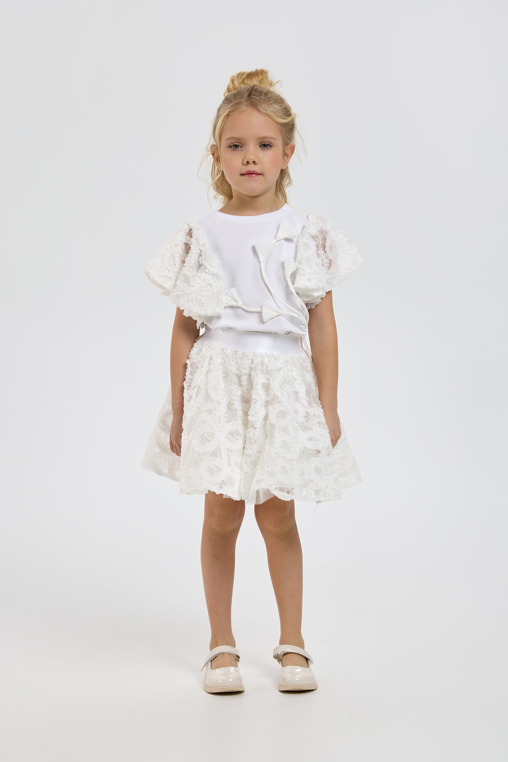 Elegant Skirt Set (Top and Tutu Skirt)