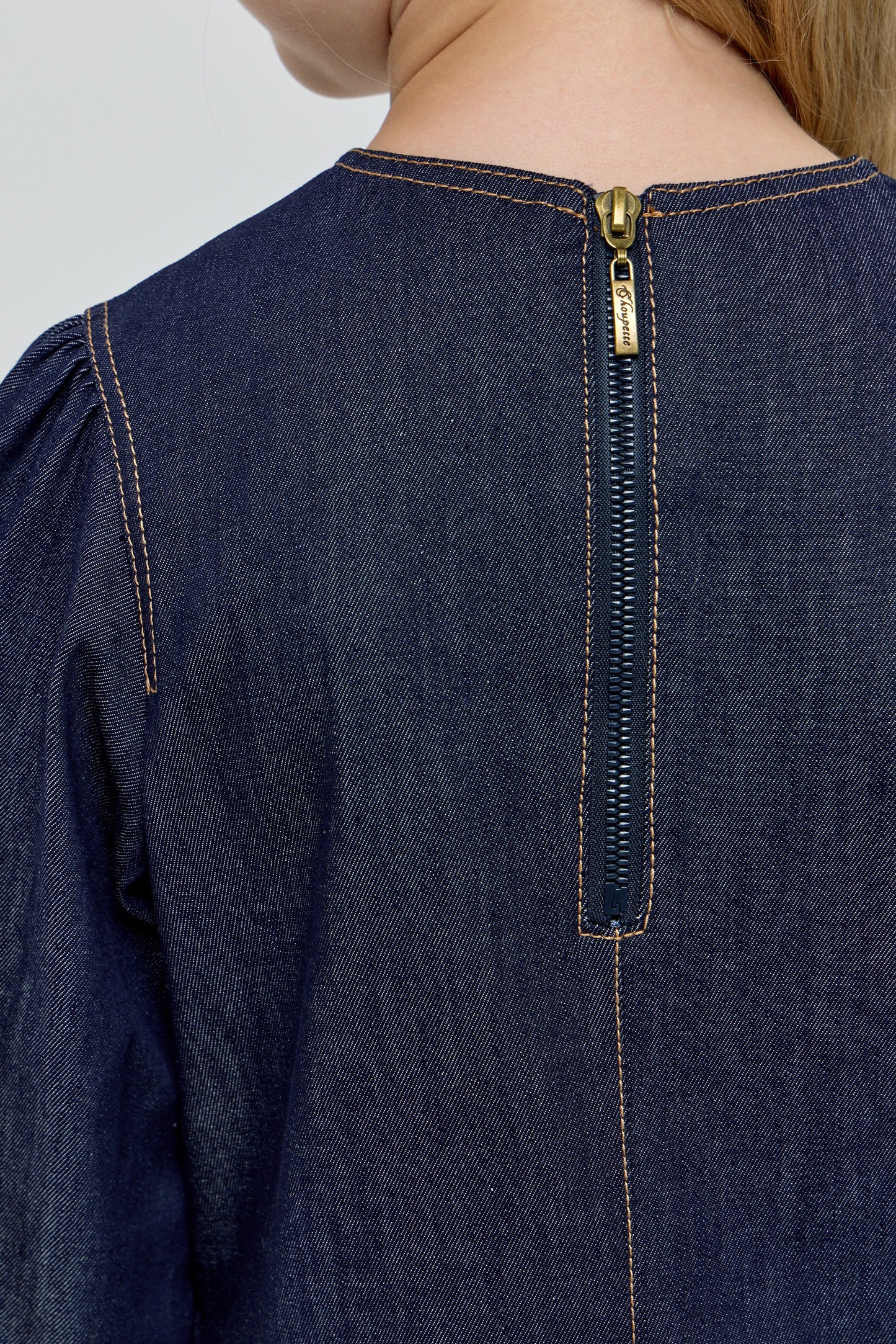 Elegant Denim Dress