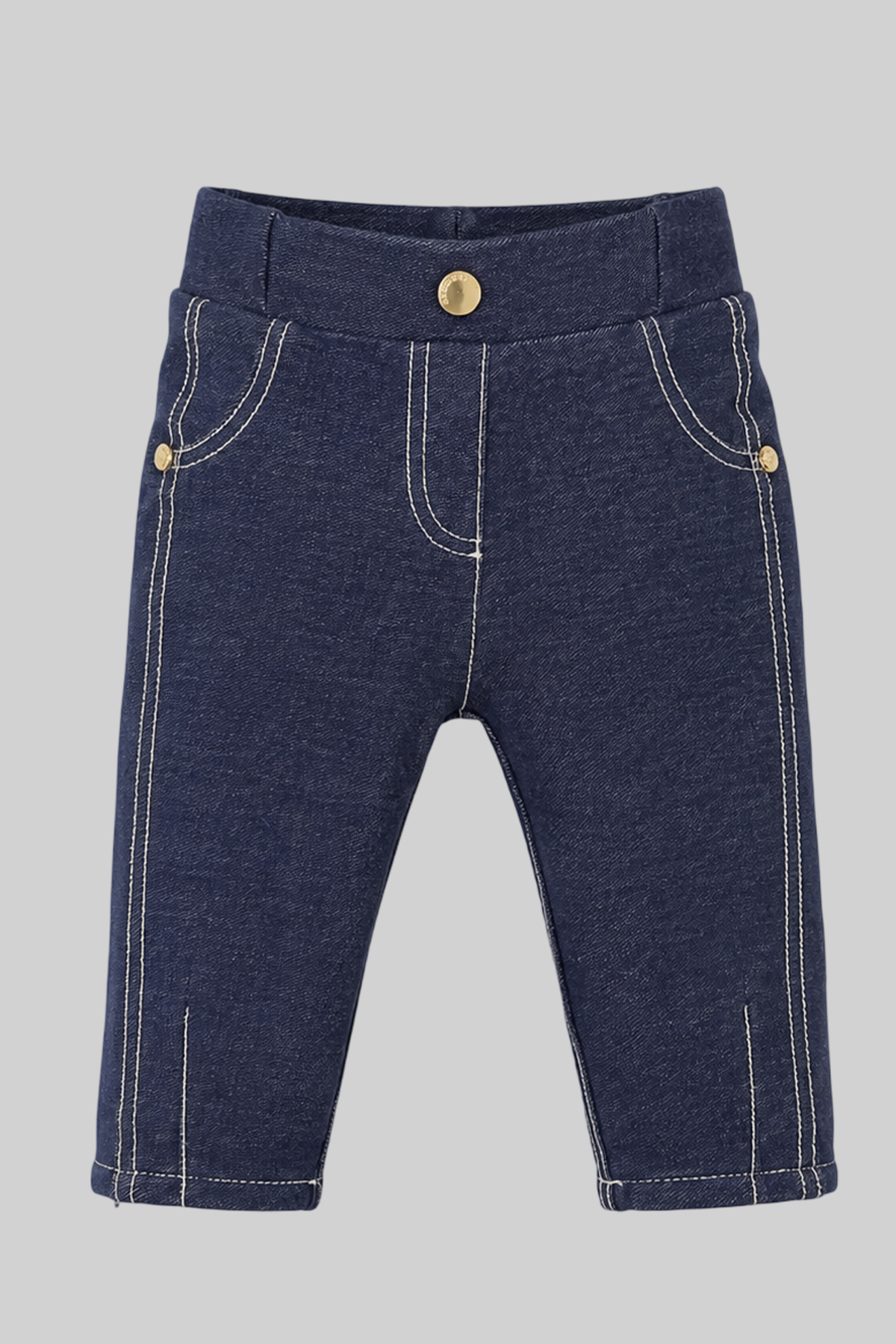 Denim Pants Knitted for baby girl
