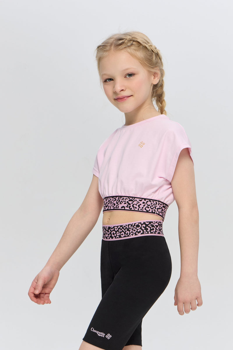Sports Crop Top, pink