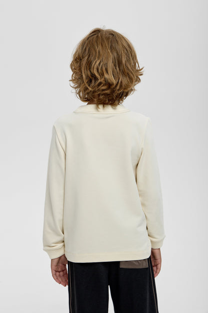 LS Tee, ecru