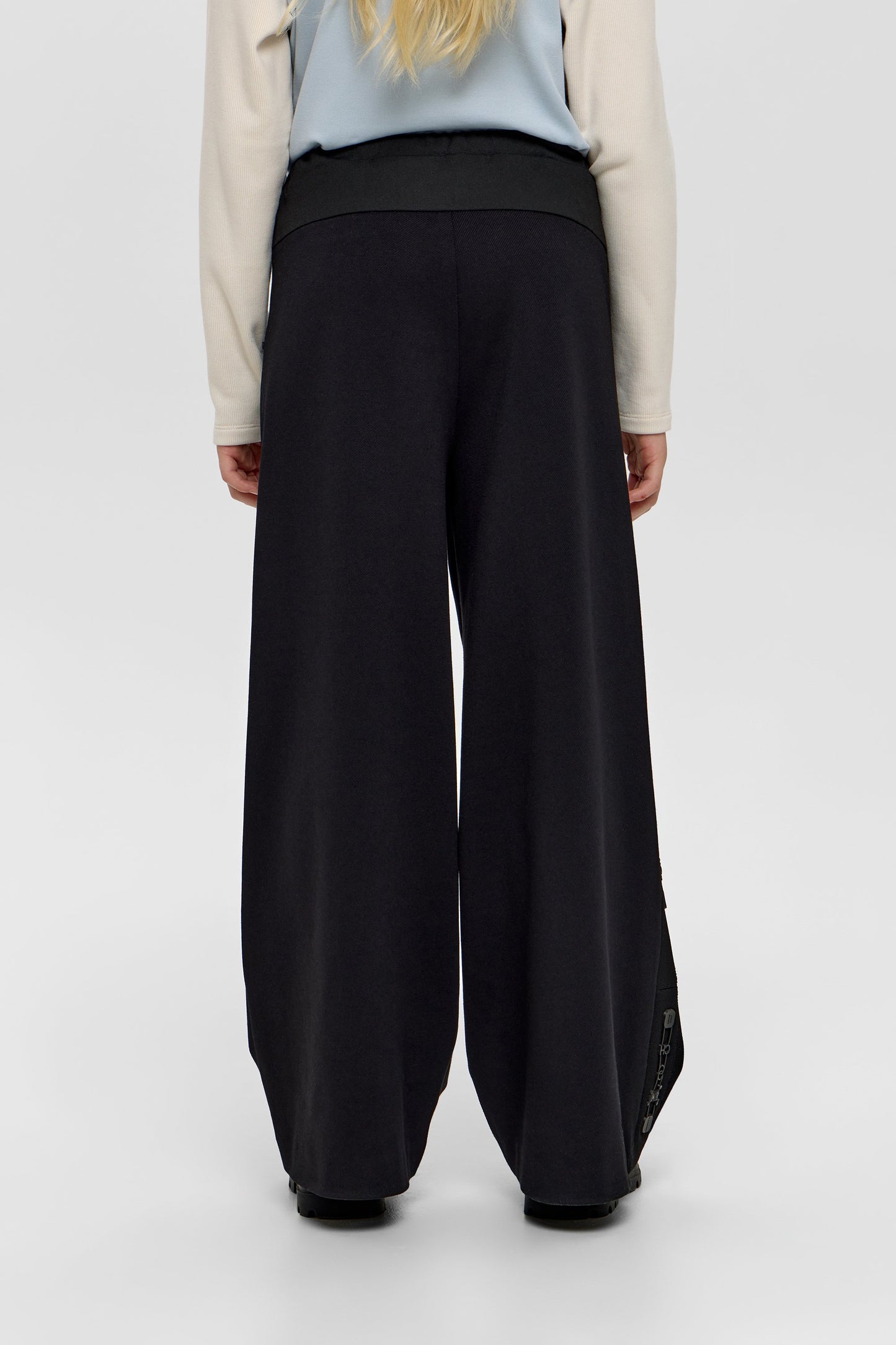 Black Soft Trousers