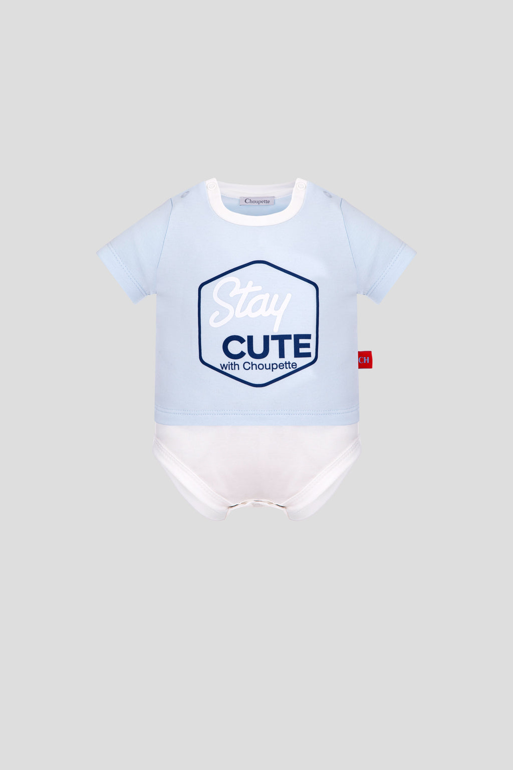 Printed Bodysuit, blue