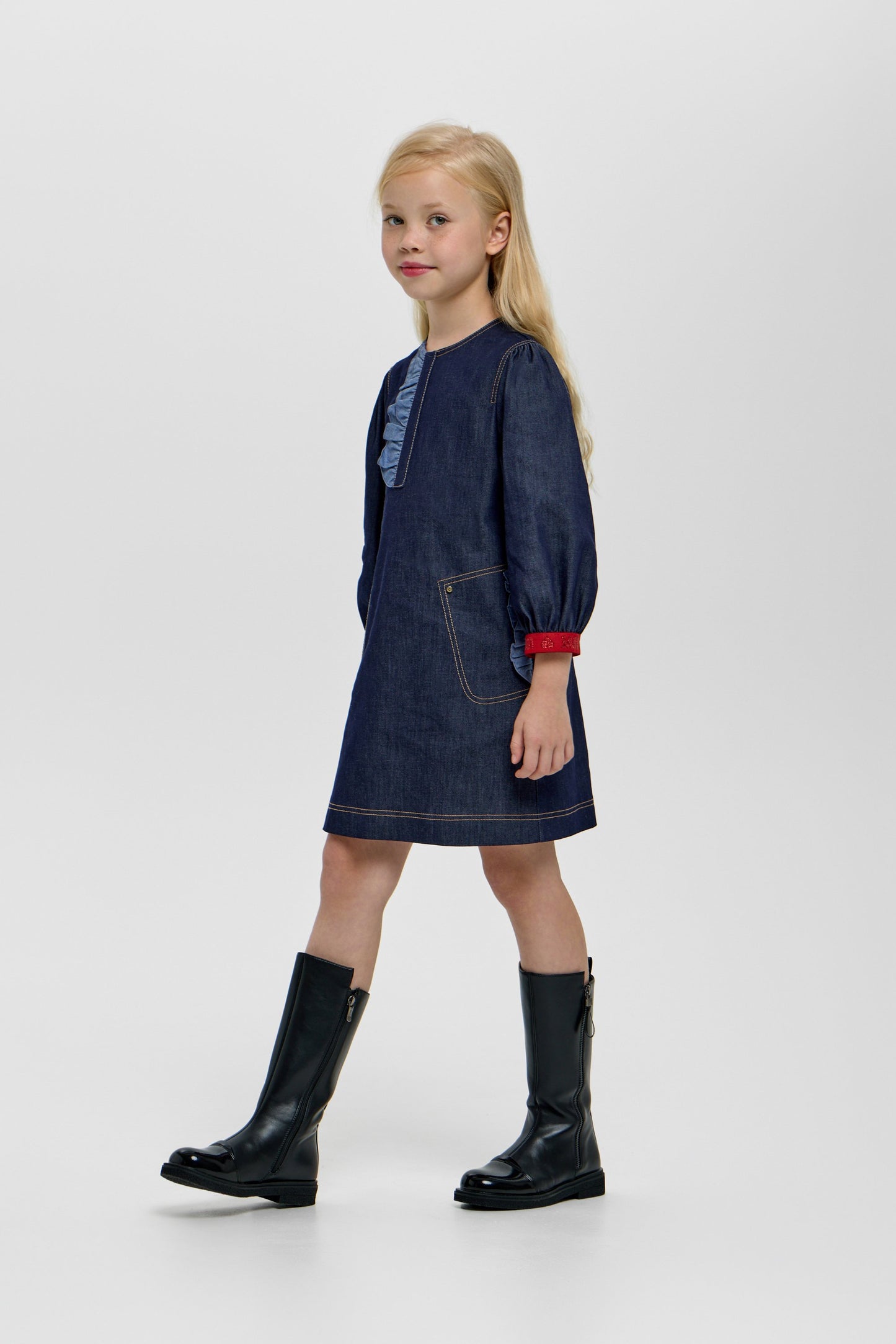 Elegant Denim Dress