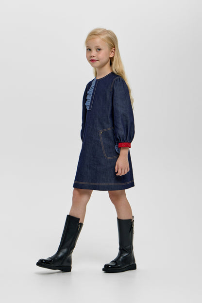 Elegant Denim Dress