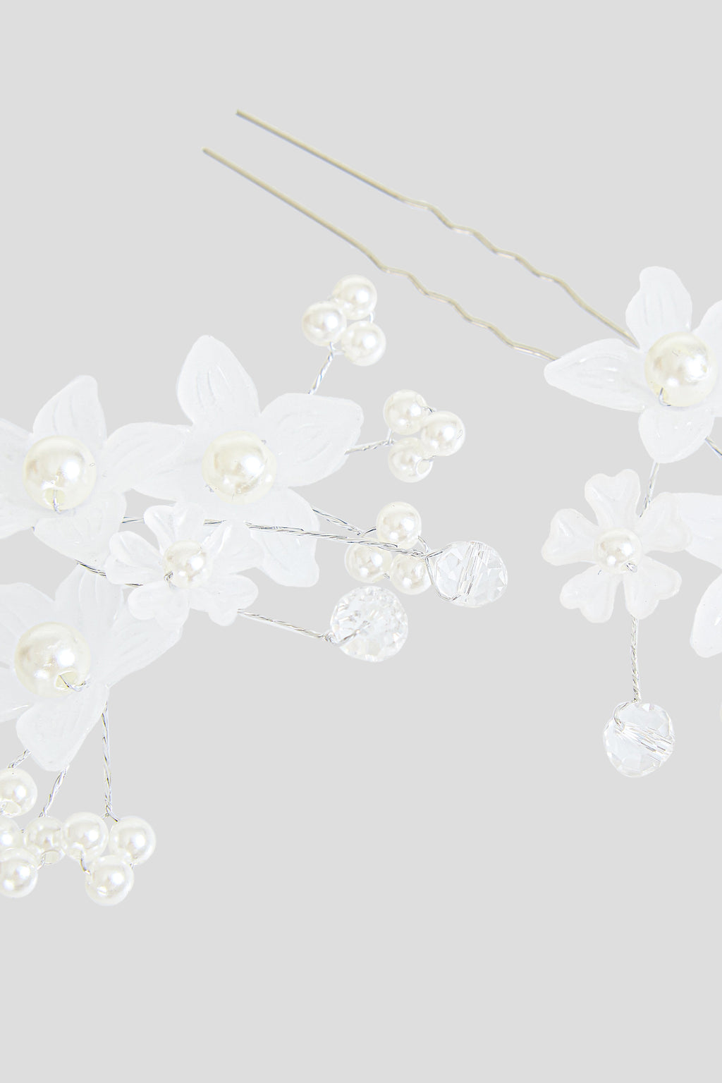 Flower Hair Accessories, white