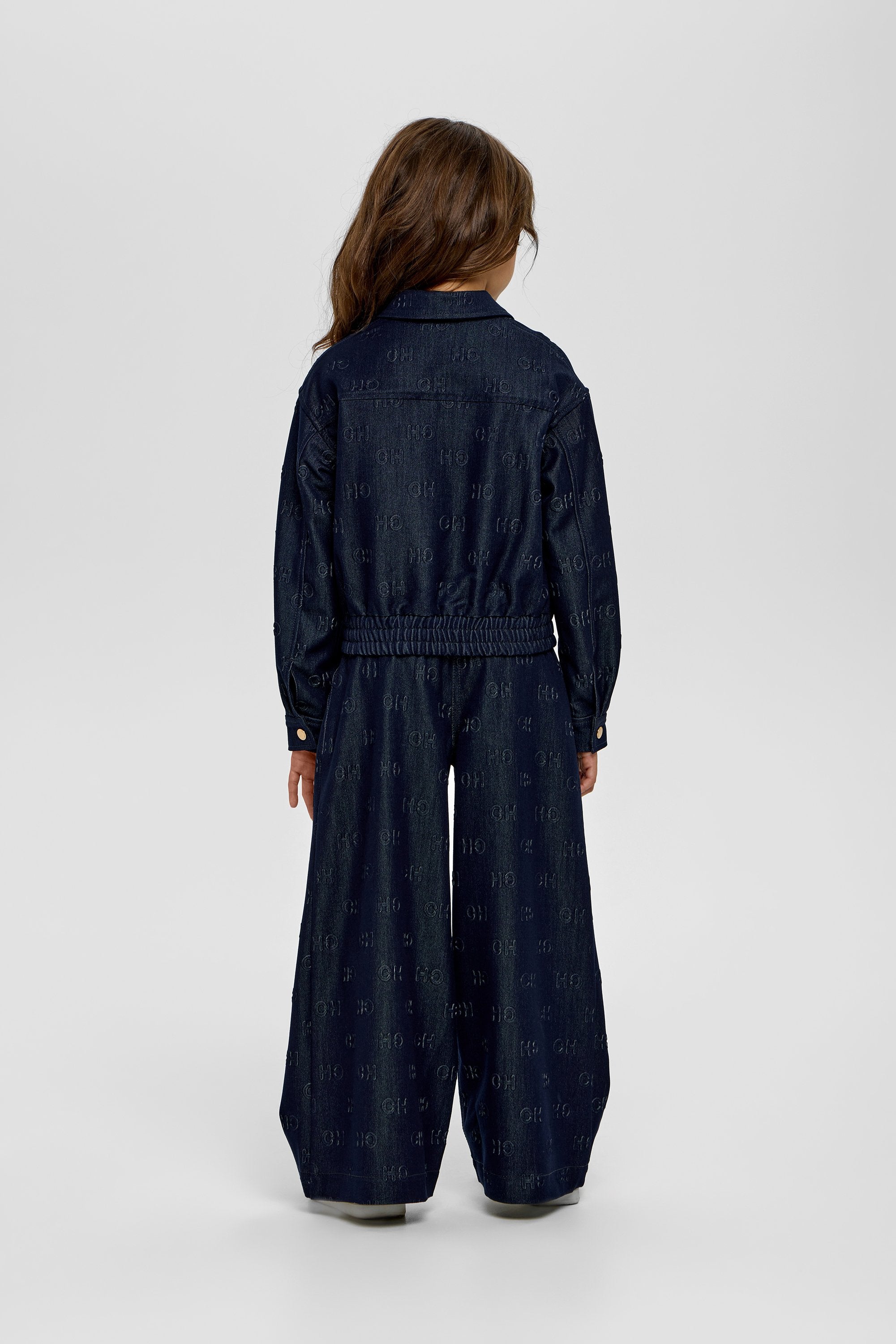 Bomber Jacket, CH branded denim