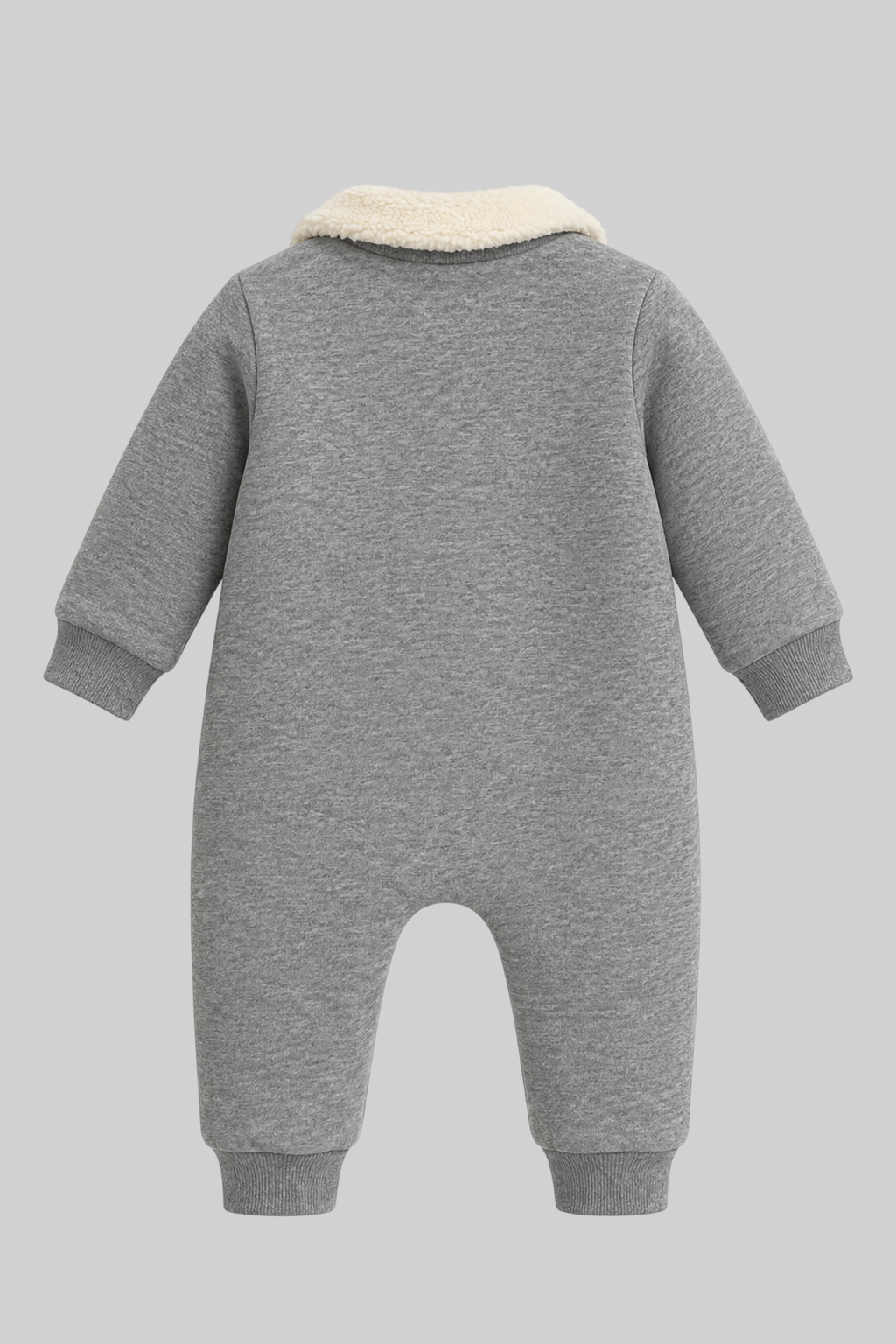 Collar Warm Overall for baby boy