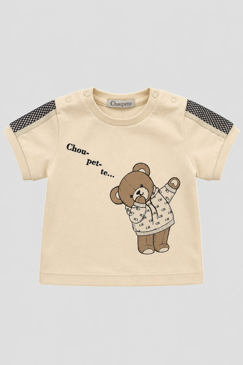 Bear T-shirt for baby boys