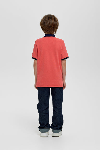 Coral Polo T-shirt