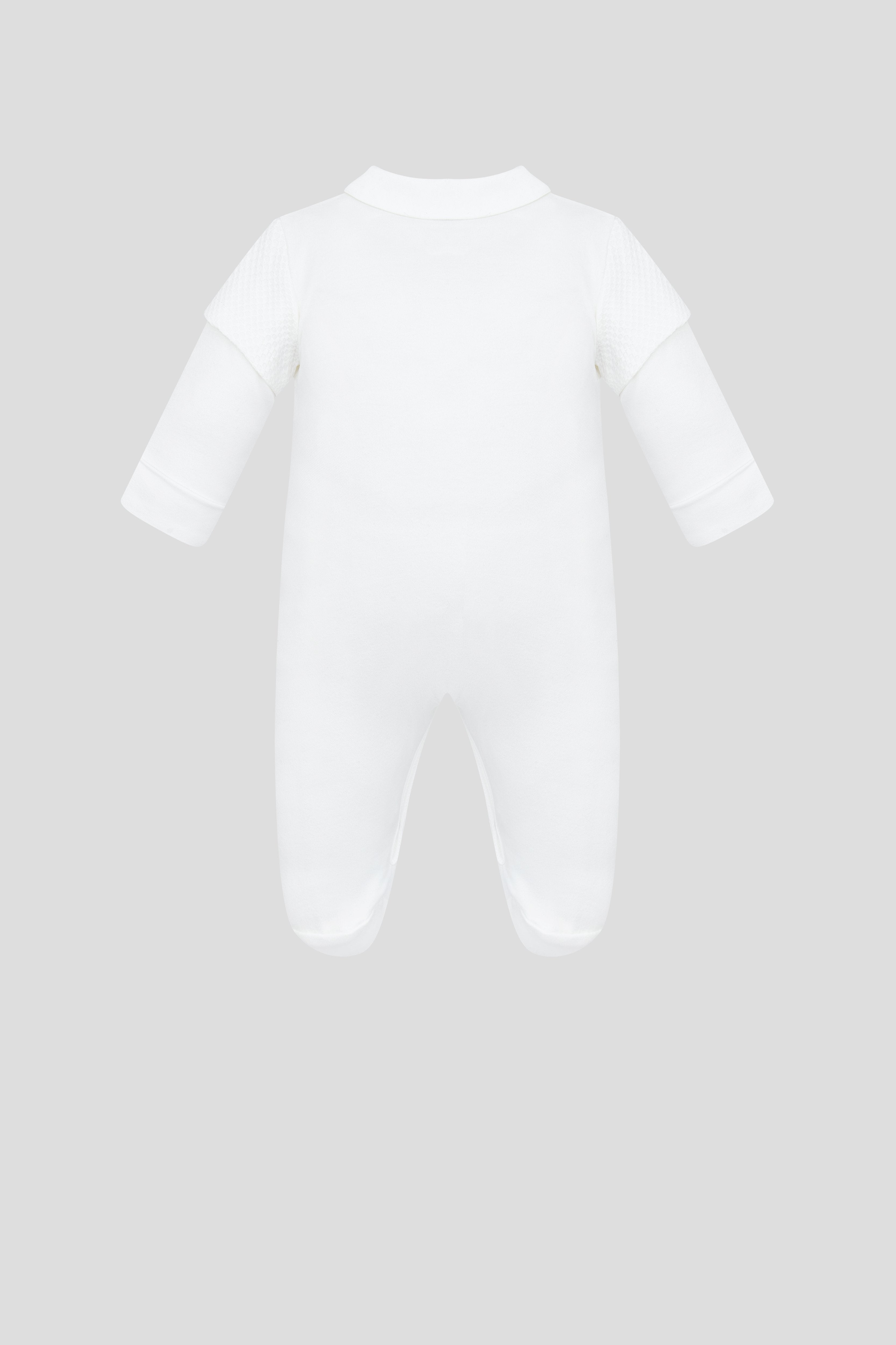 Blazer Immitation Bow Decorated Overalls and Bonnet