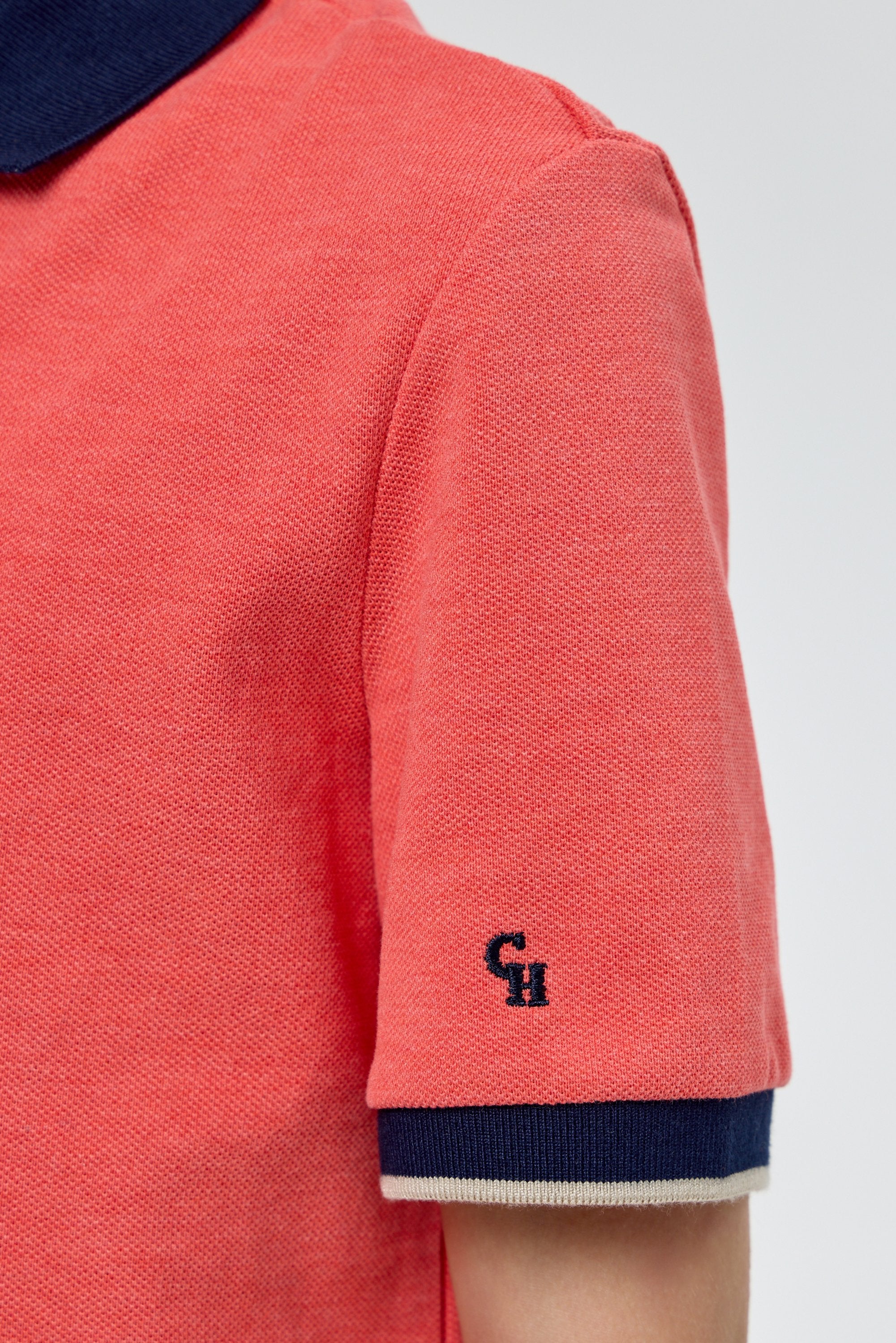 Coral Polo T-shirt