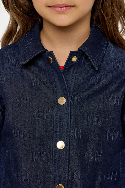 Bomber Jacket, CH branded denim