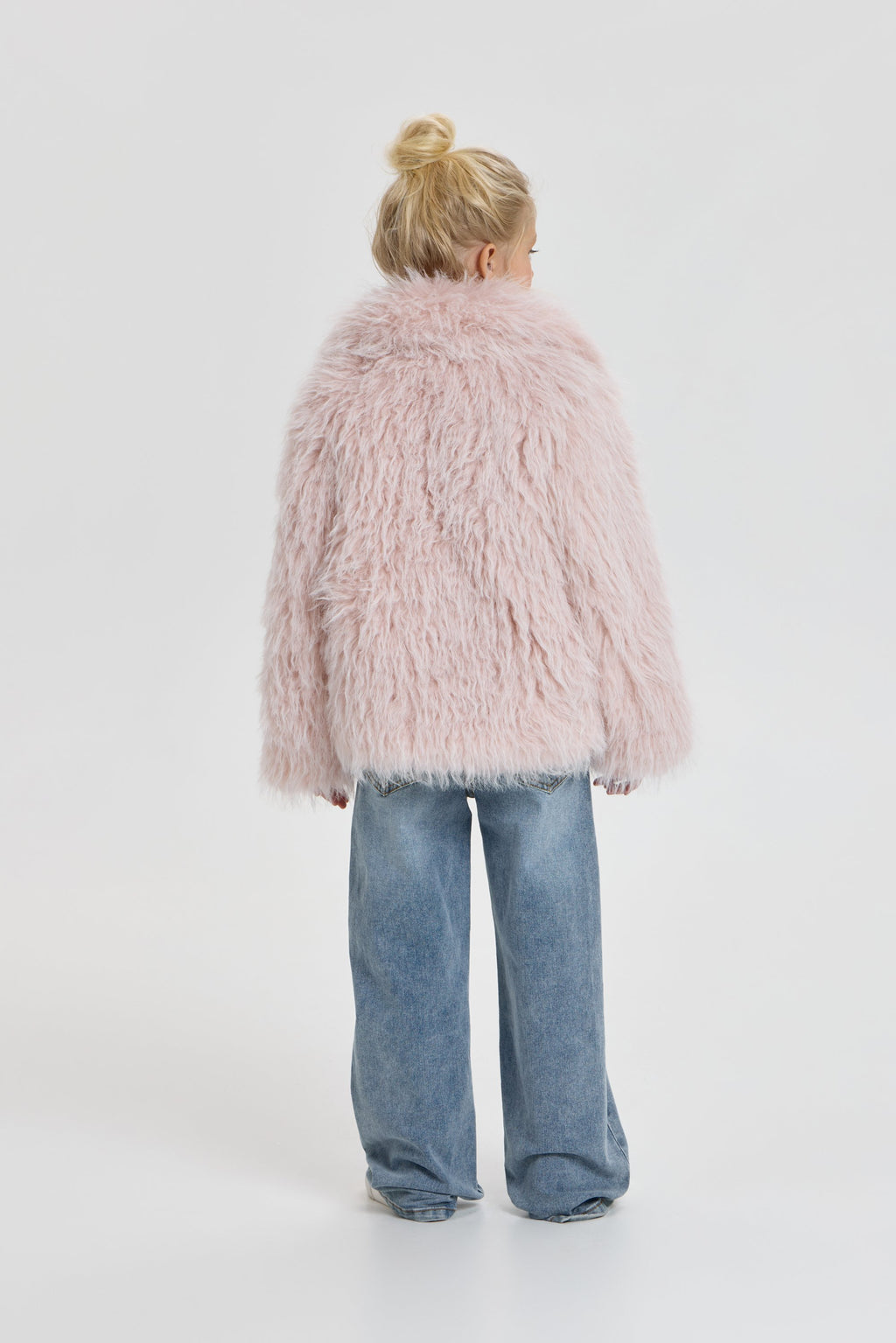Pink Faux fur Jacket