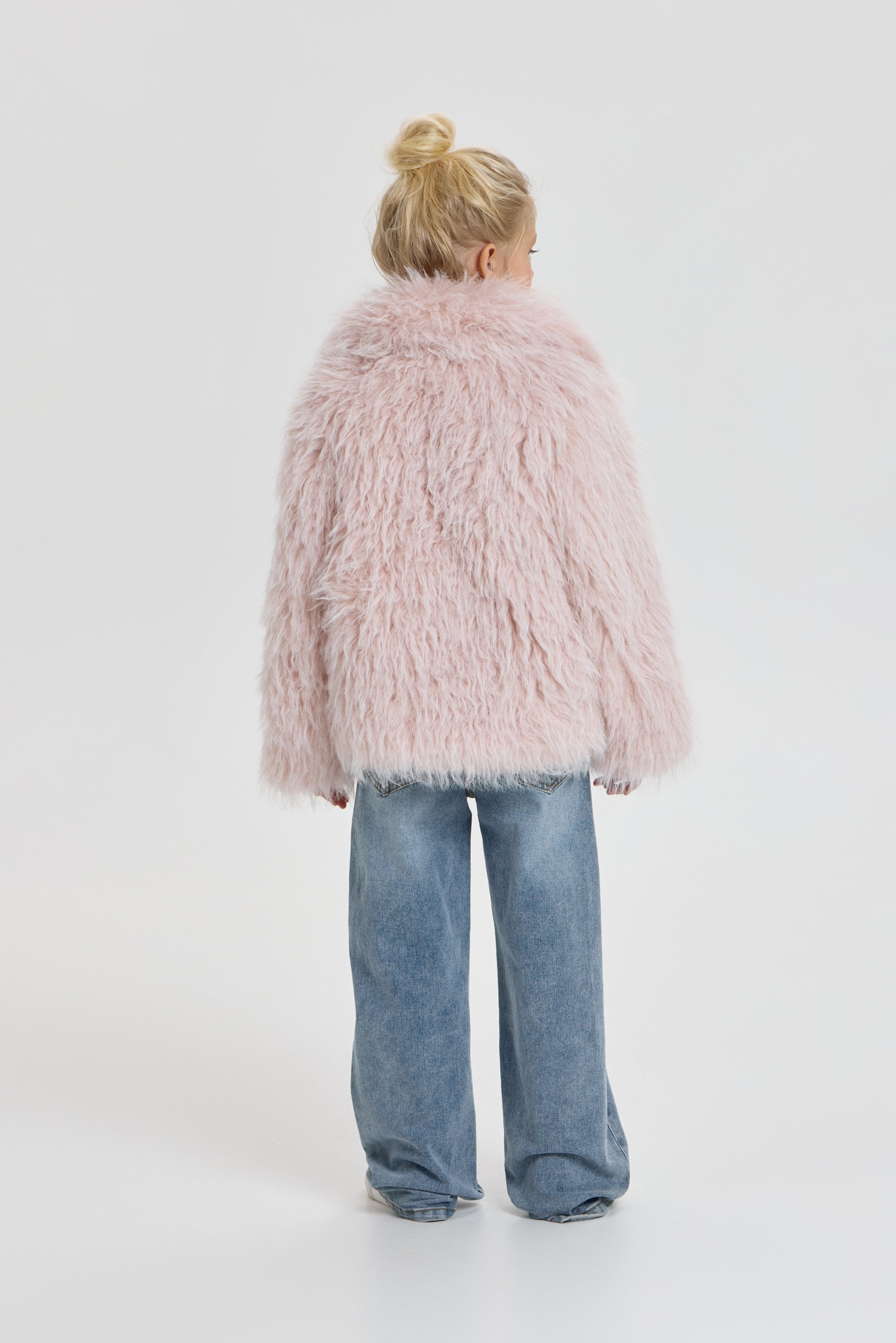 Pink Faux fur Jacket
