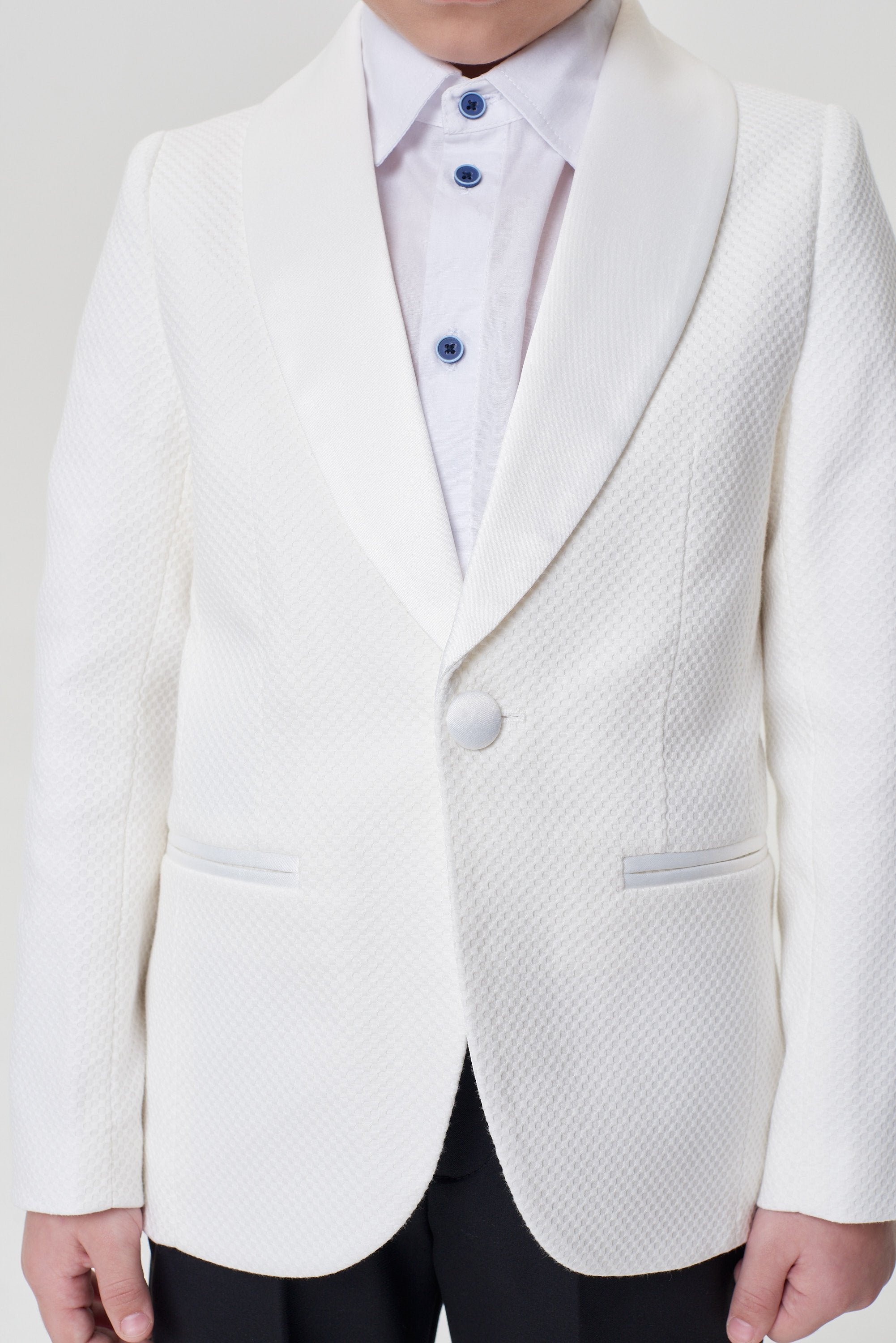 Elegant White Tuxedo