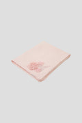 Elegant Blanket with 3D Flower Decor