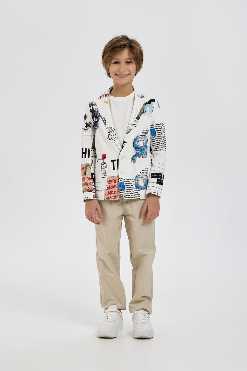 Smart Printed Blazer