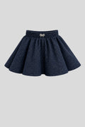 Skirt Denim with Crystals
