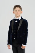 Elegant Velvet Tuxedo Blazer