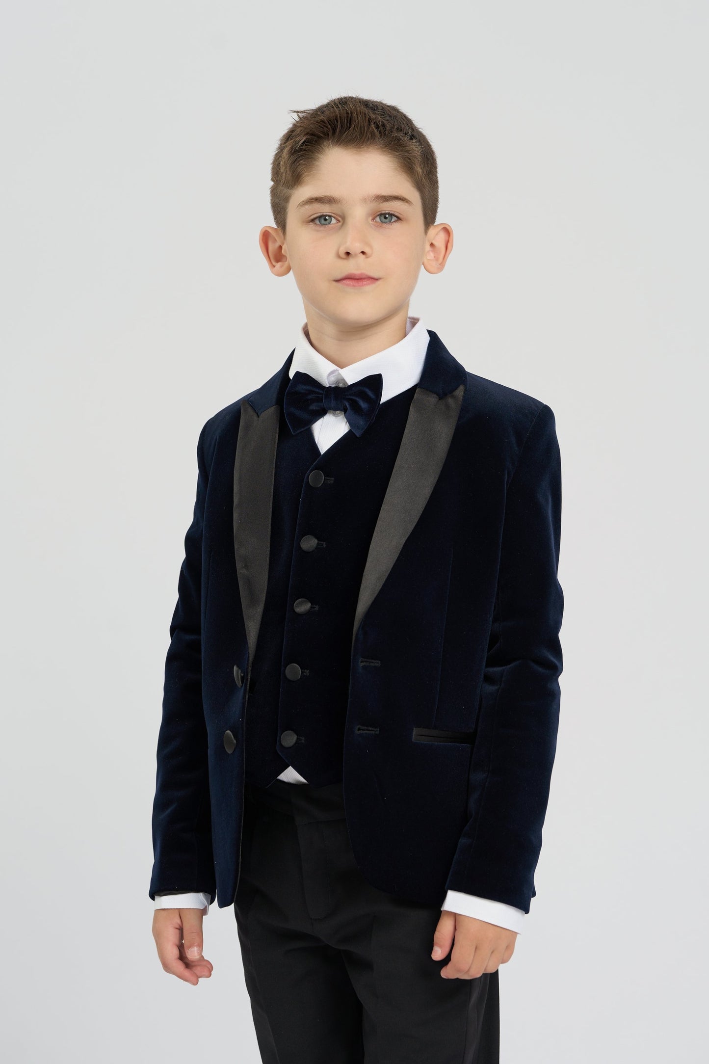 Elegant Velvet Tuxedo Blazer