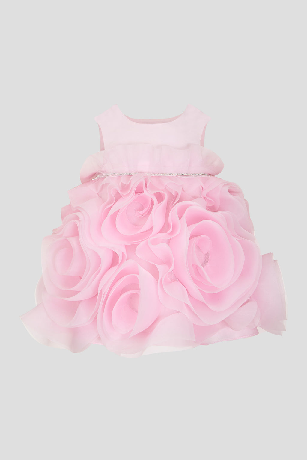 3D Rose Dress for baby girl