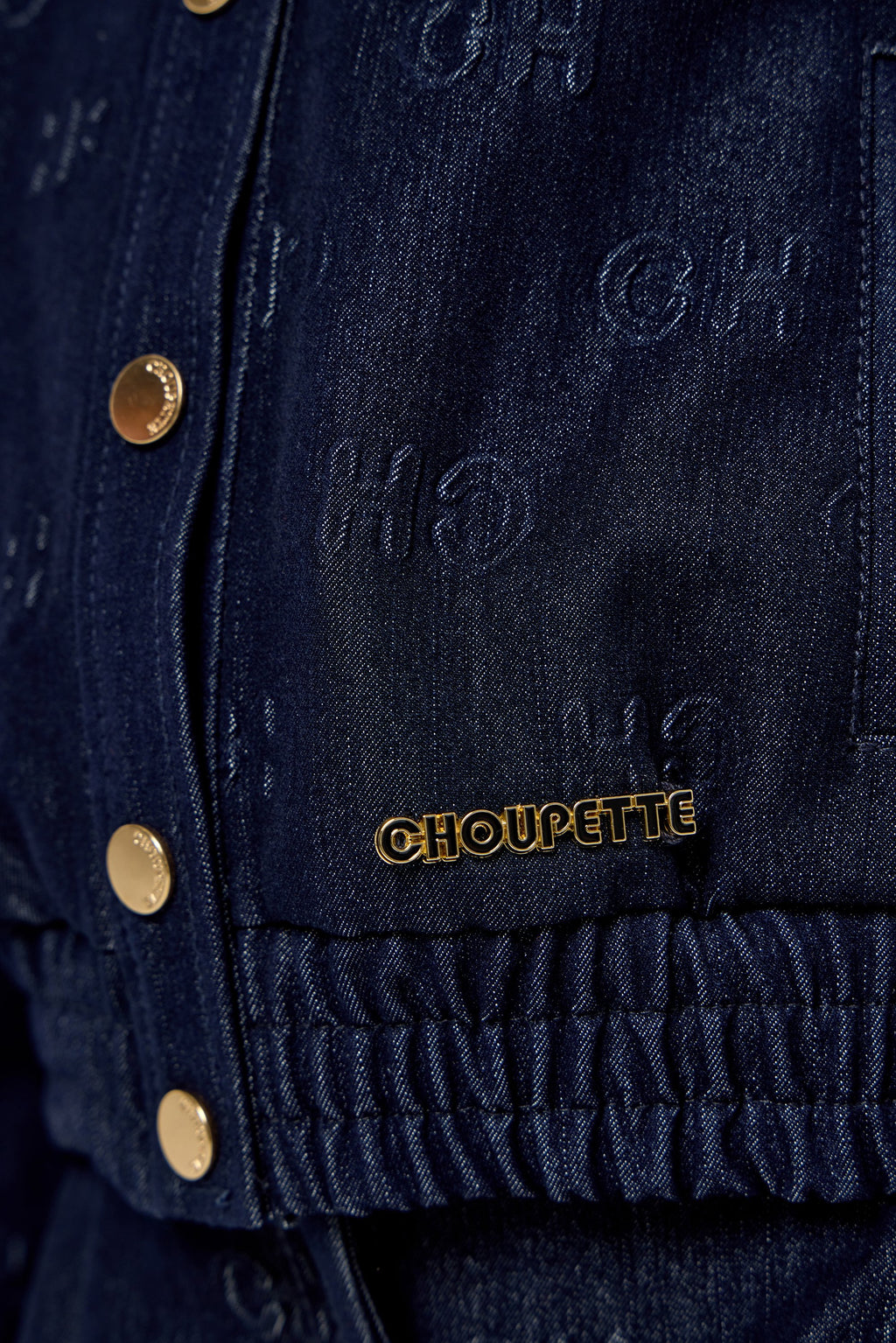 Bomber Jacket, CH branded denim