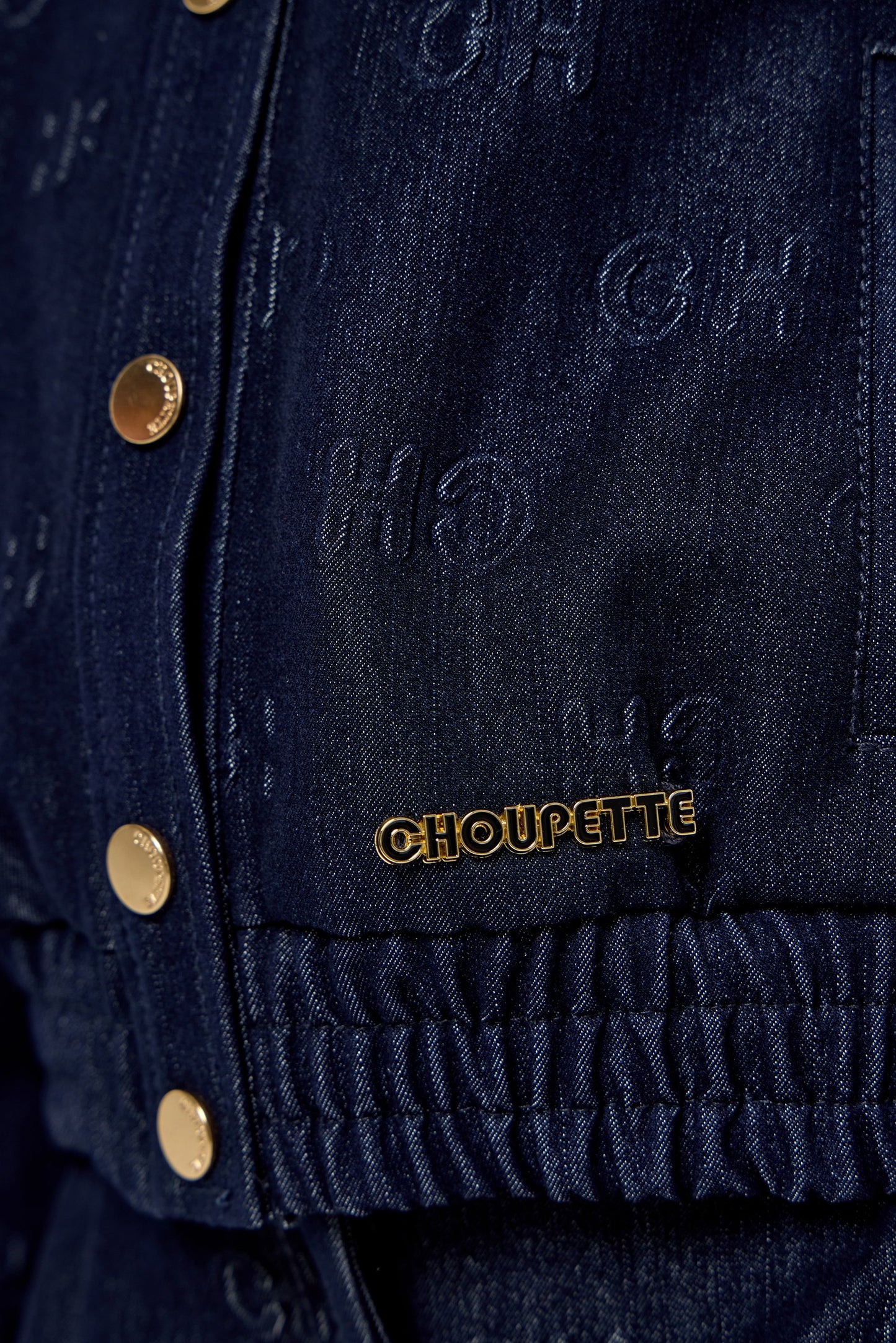 Bomber Jacket, CH branded denim