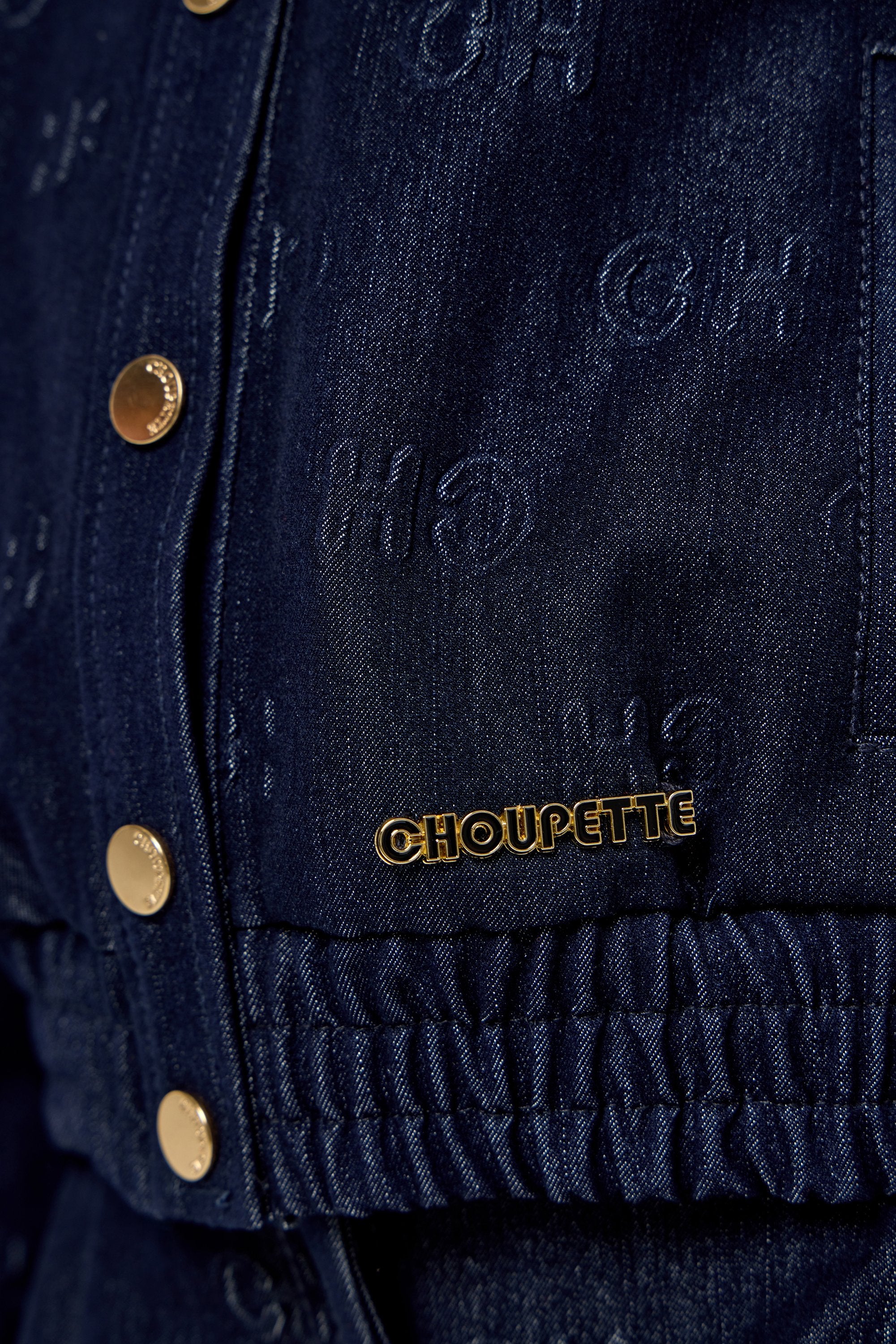 Bomber Jacket, CH branded denim