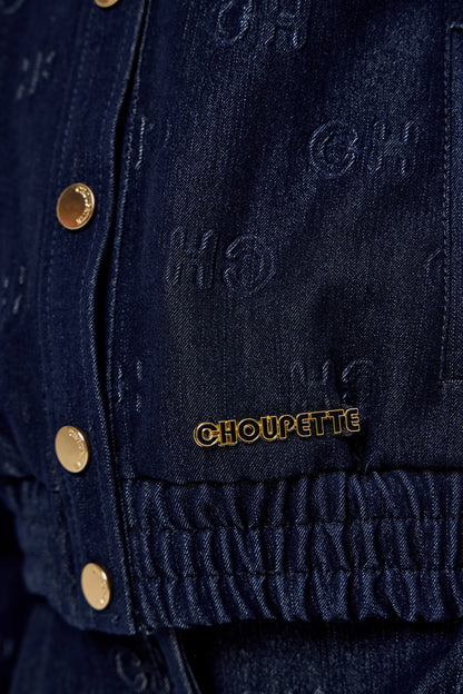 Bomber Jacket, CH branded denim