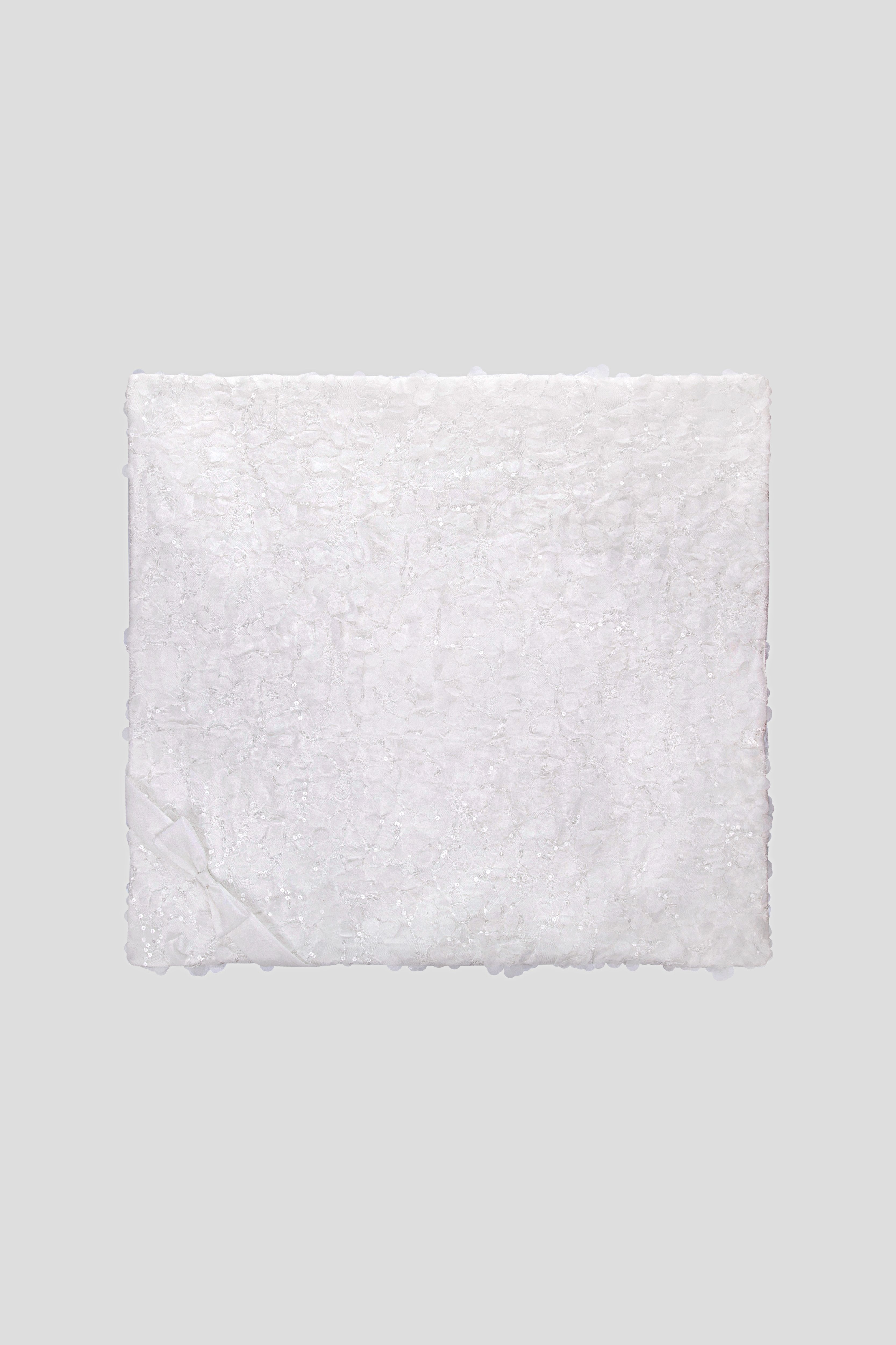 Decorative Fabric Embossed Knitted Blanket