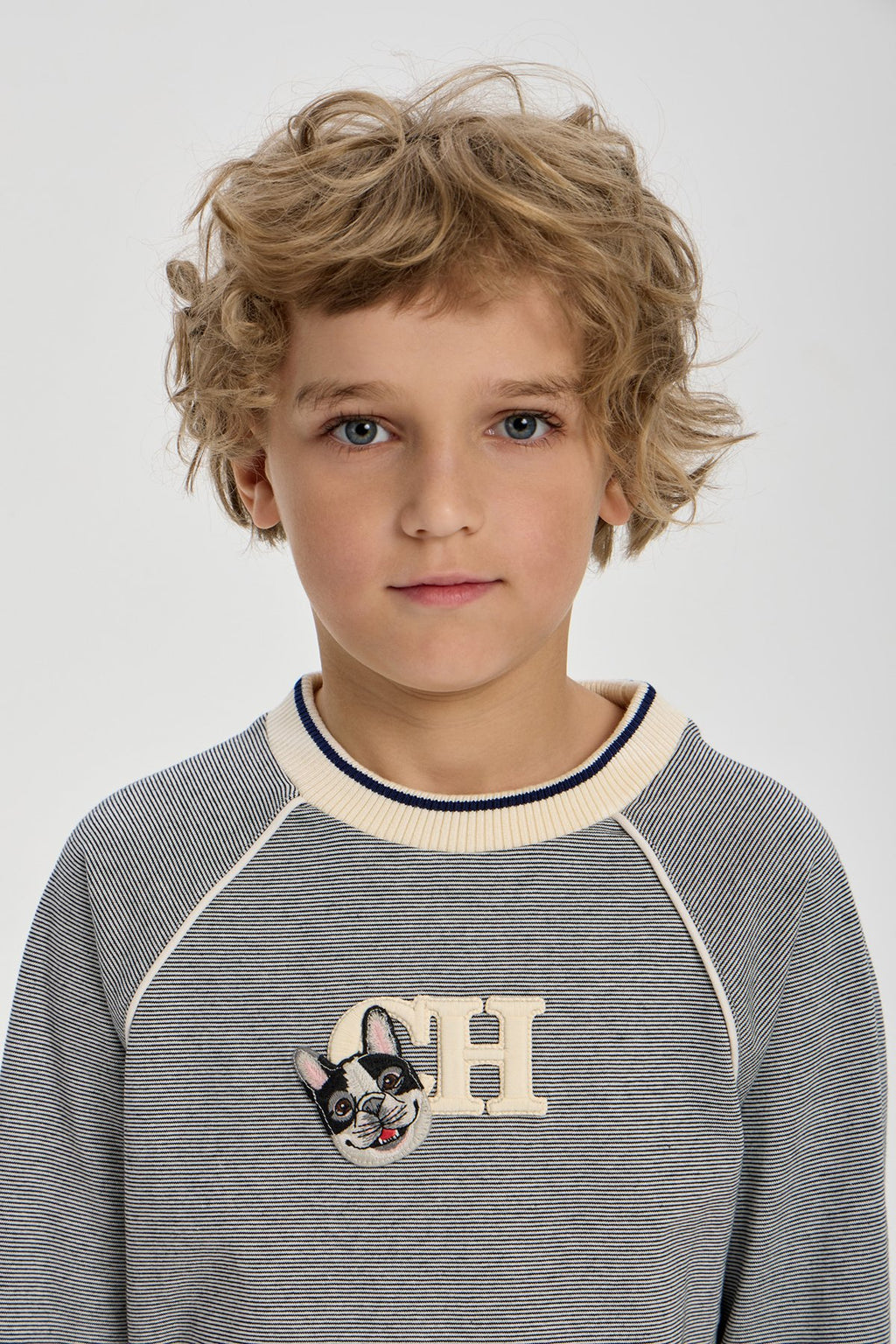 CH Doggy Stripe Jumper for boys