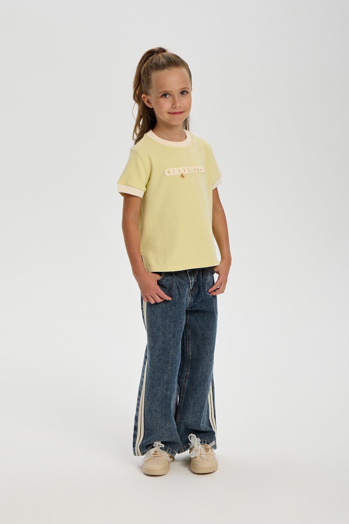 Choupette Logo Match T-shirt for girls