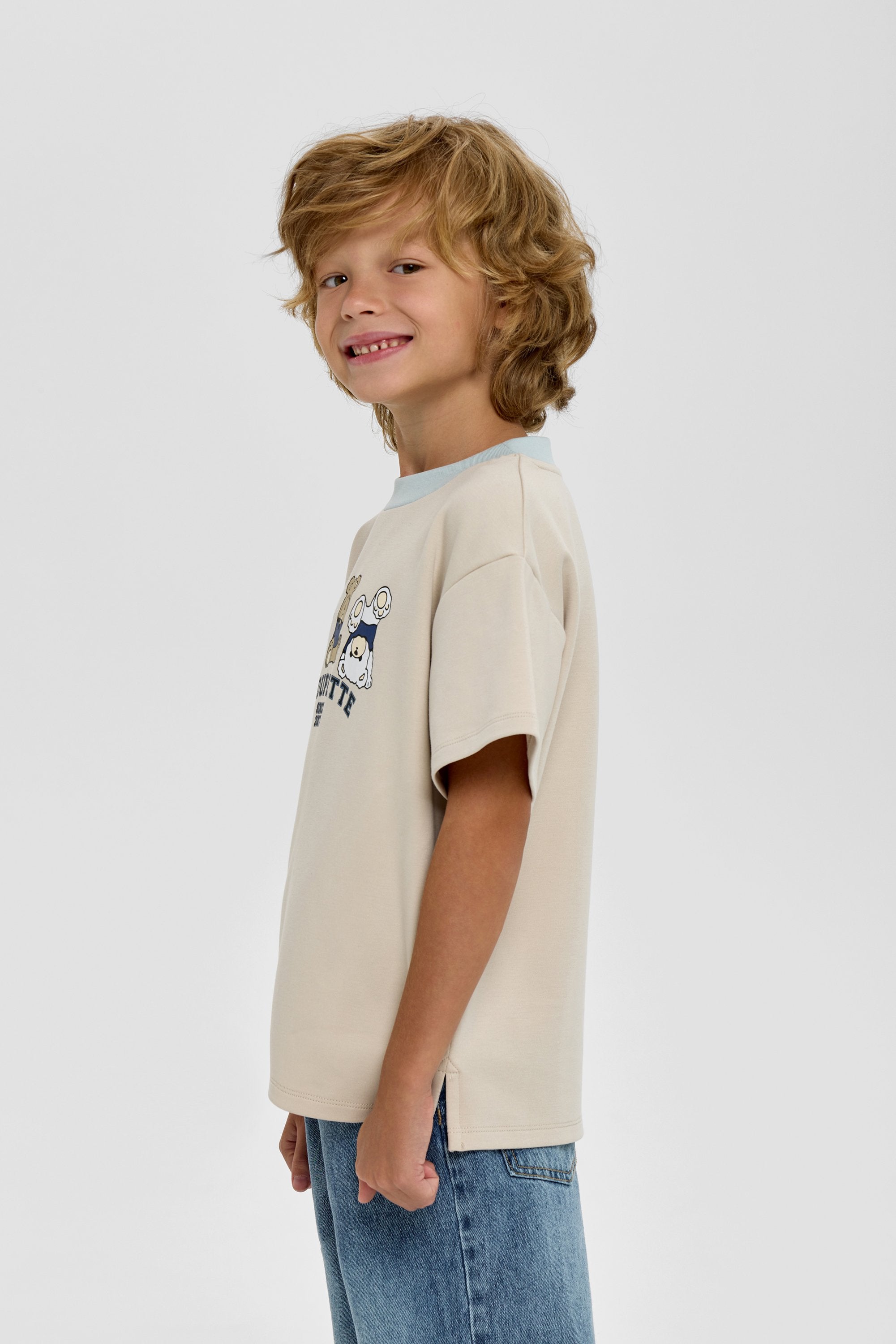 Printed Teddy T-Shirt