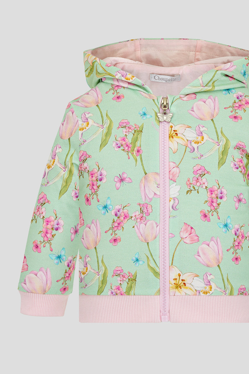Jersey Tracksuit (bomber and pants), branded print