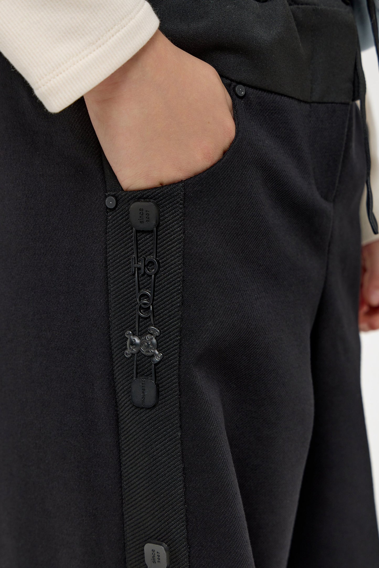 Black Soft Trousers