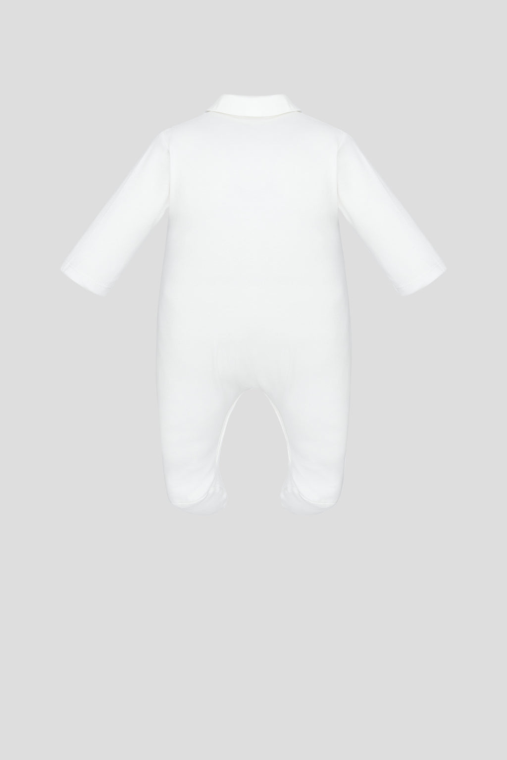 Tuxedo Immitation Bow Decorated Overalls and Bonnet