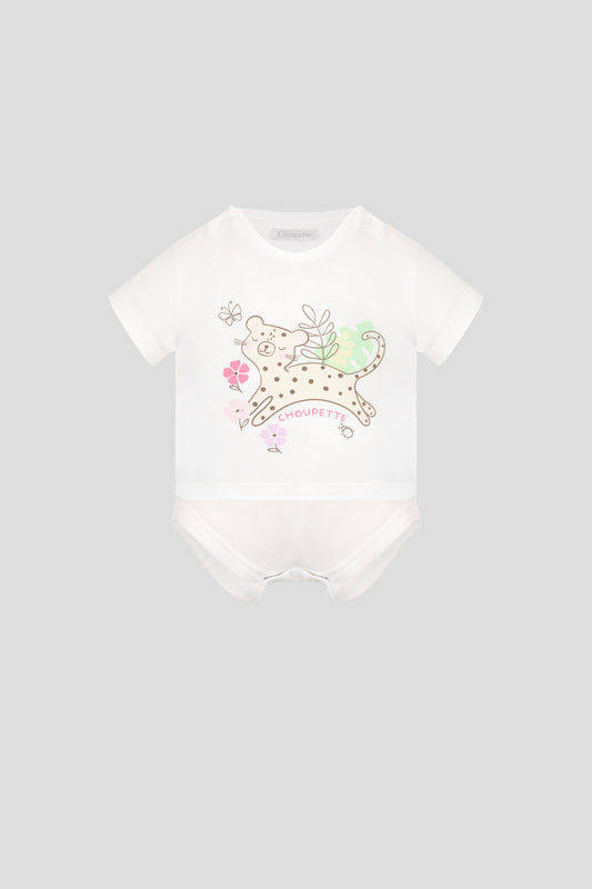 Printed T-Shirt Bodysuit