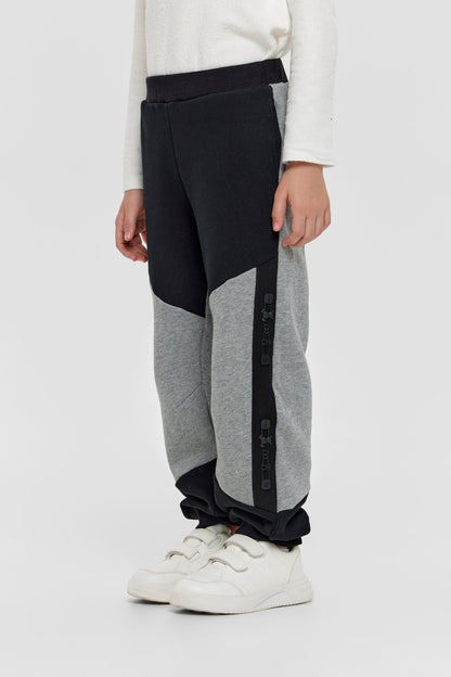 Grey and black Warm Joggers