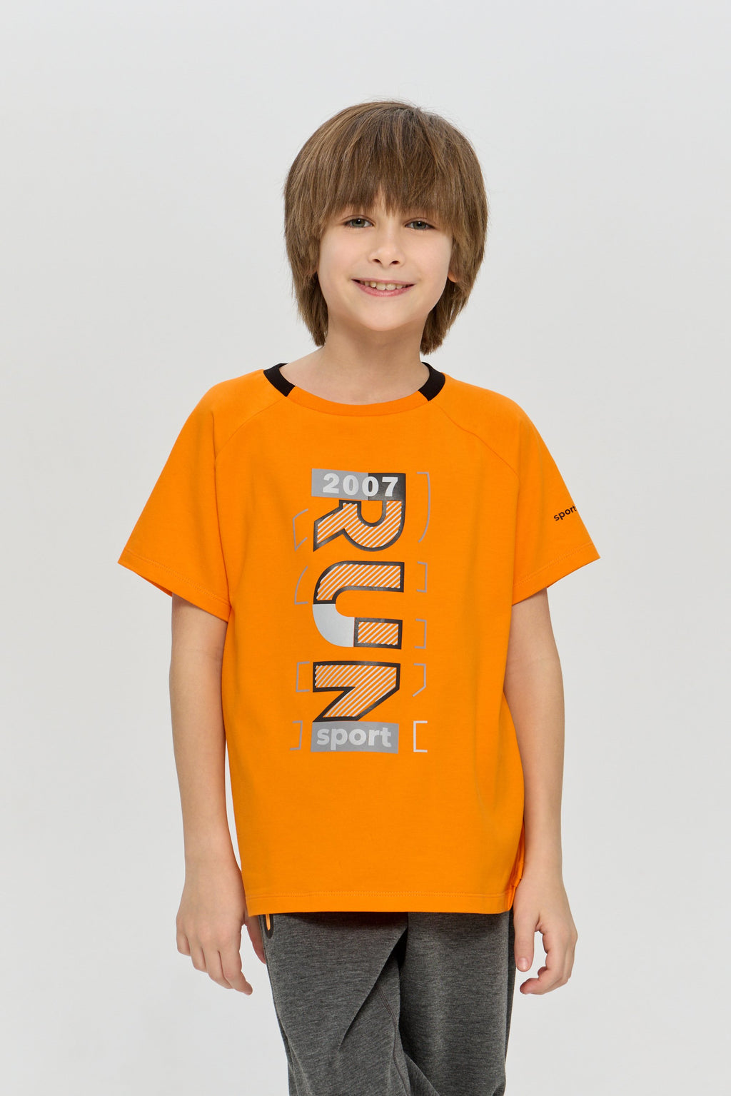 Sports T-shirt with Graphic Print