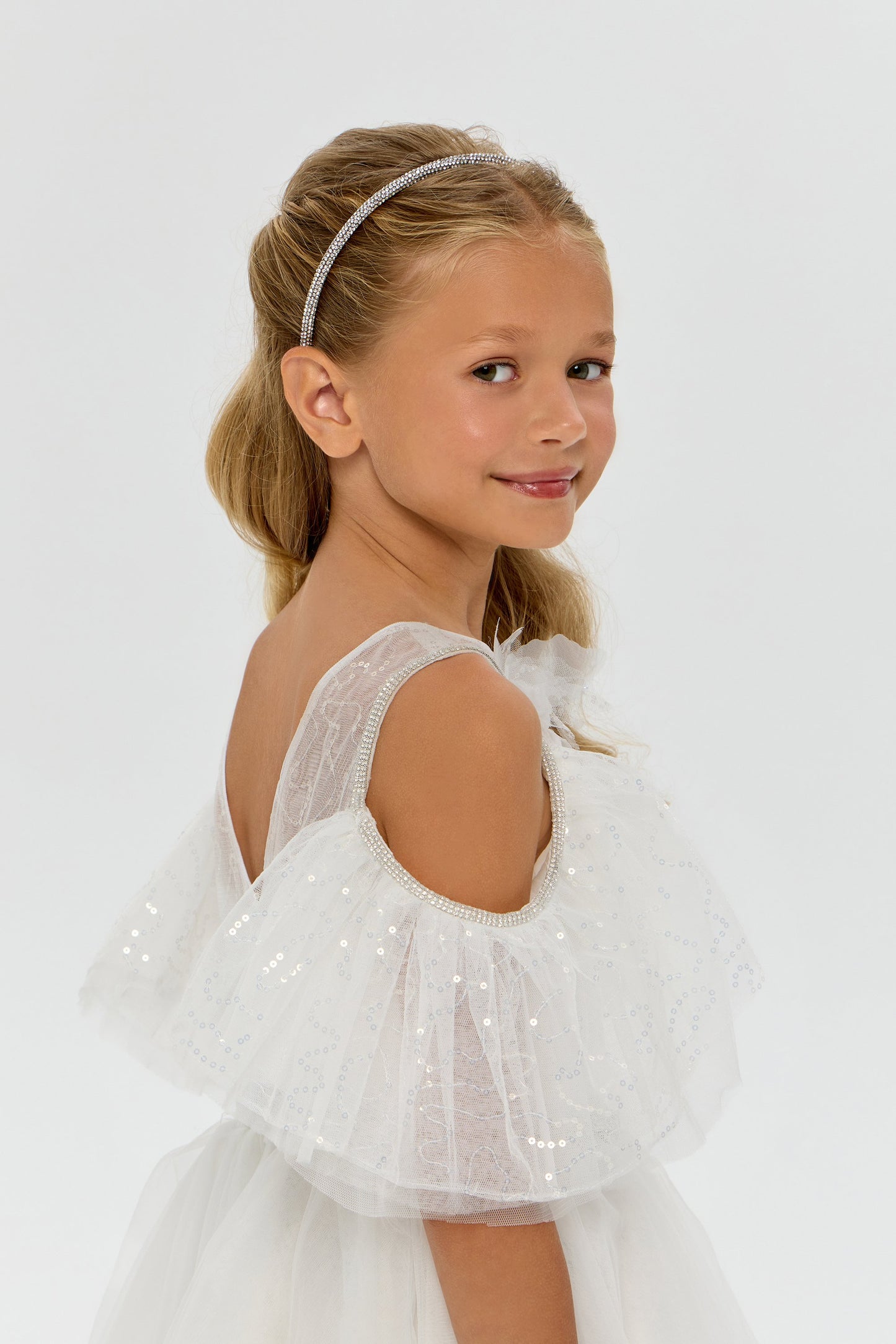 Elegant Snow White Dress