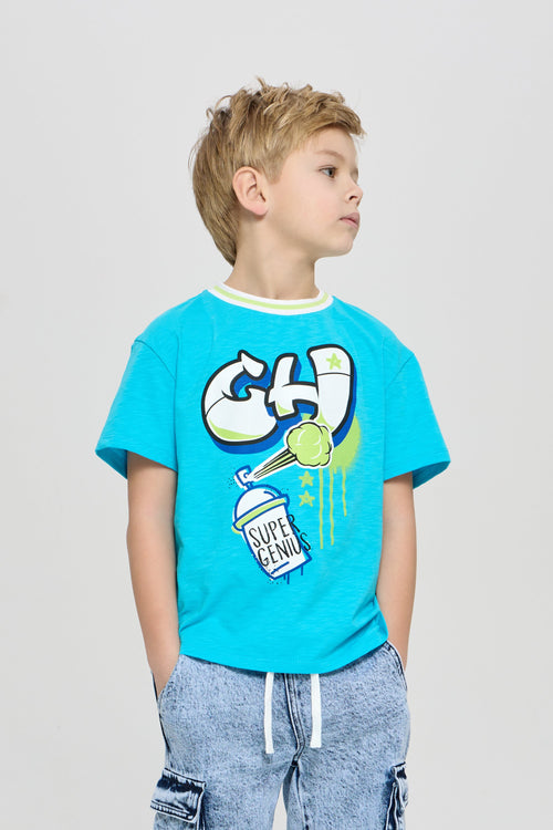 CH T-Shirt, blue