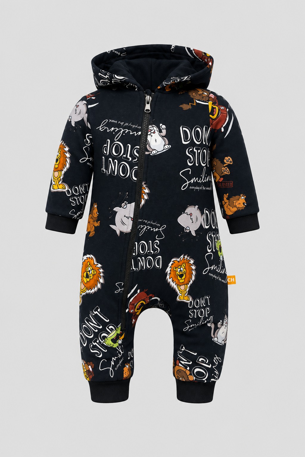 Warm Animal Printed Overall for baby