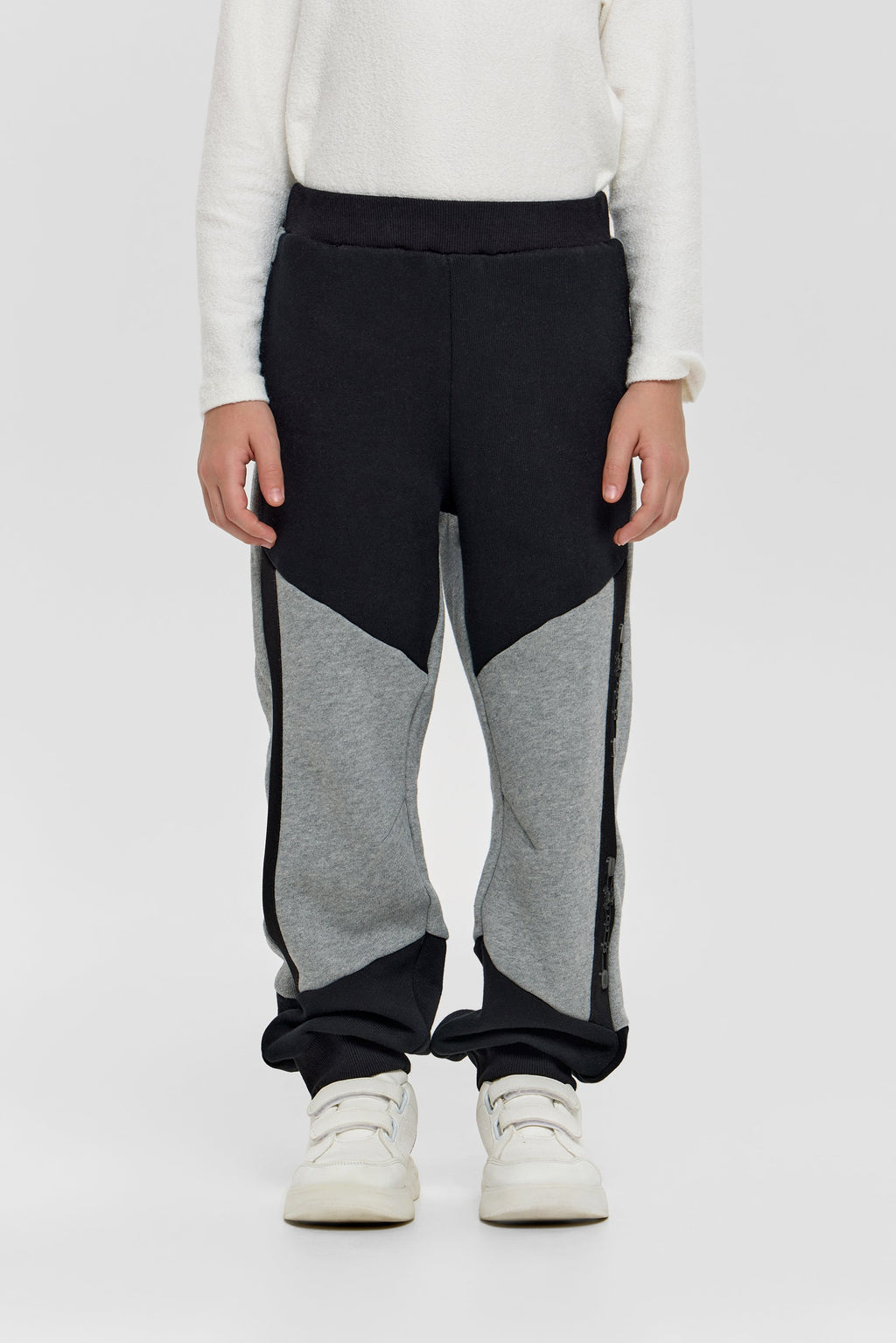Grey and black Warm Joggers
