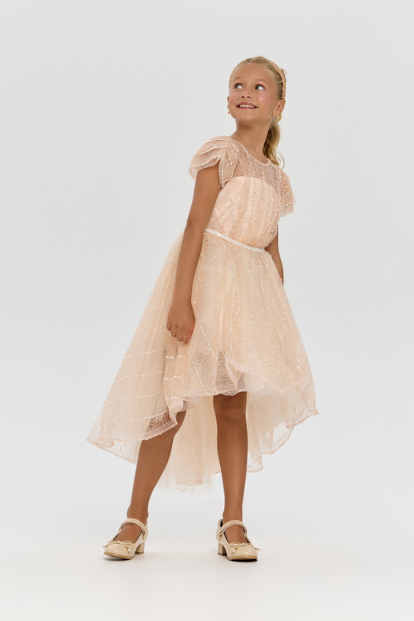 Stylish Sequins Decorated Dress