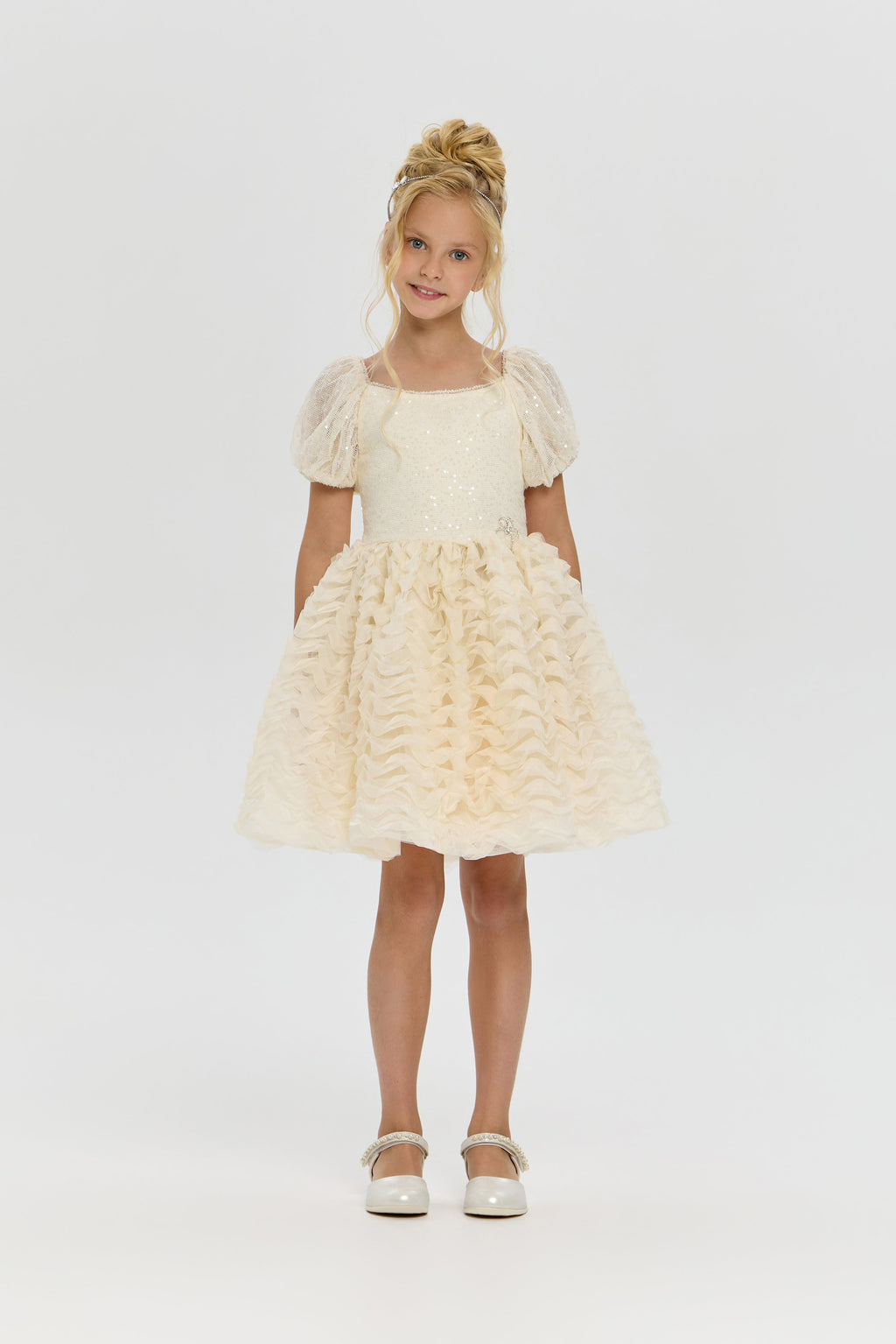 Delicate Flounce Dress