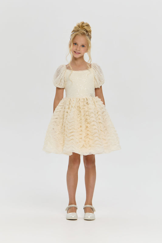 Delicate Flounce Dress