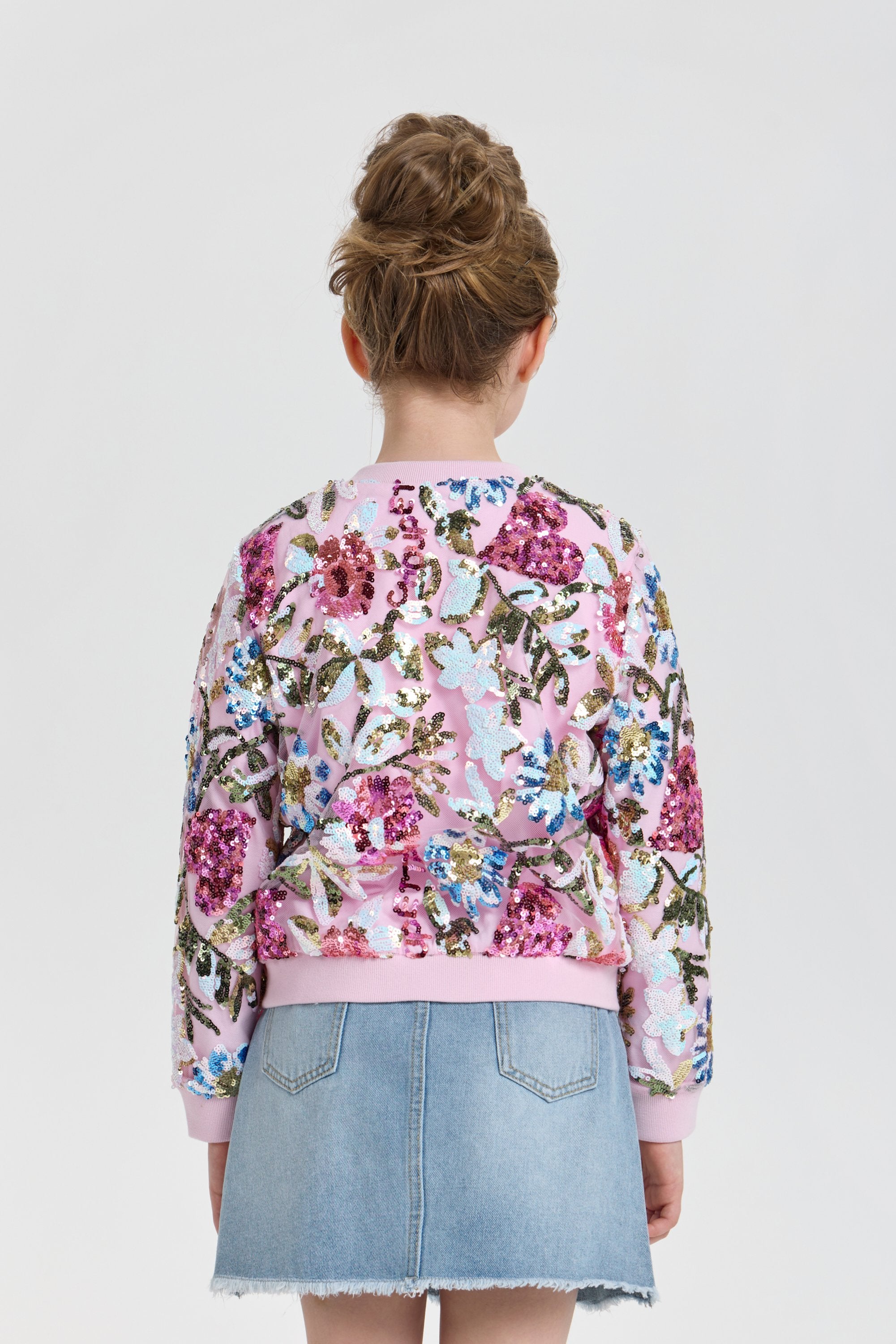 Exquisite Sequins Bomber