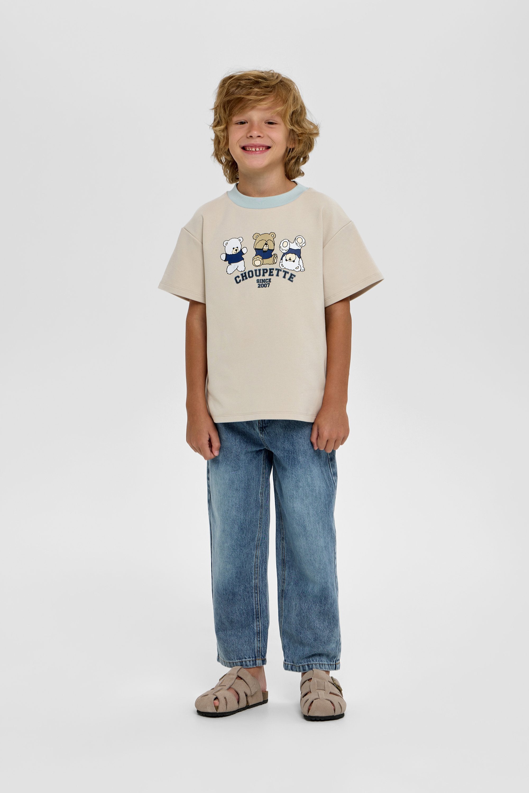 Printed Teddy T-Shirt