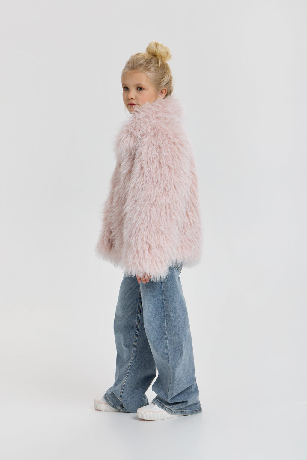 Pink Faux fur Jacket